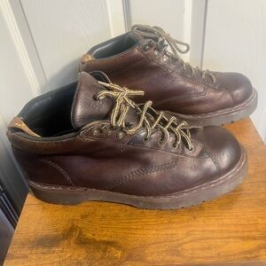 Dr. Martens England Lace Up 8287 Brown Bouncing Sole Boots sz 13 - needs laces